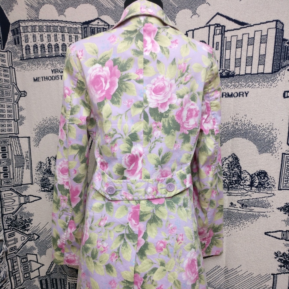 Beautiful floral coat - Picture 5 of 6